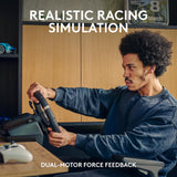 Logitech G29 Driving Force Racing Wheel and Pedals, Force Feedback,