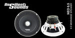 Resilient Sounds Neo 6.5 midrange 250RMS/500WATT MAX   SQL