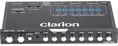 Clarion EQS755 7-Band Car Audio – Green Bee Solutions