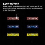 272pc Blade Car Fuses Automotive Assortment