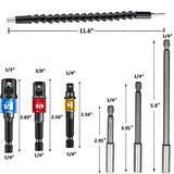 Driver Sockets  3Pcs 1/4 3/8 1/2"