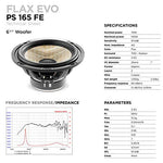 Focal PS 165  Flax Evo 2-Way Component Speakers