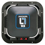 Kicker 10 Inch L7 Dual 4 Ohm Subwoofer        SQL/SPL