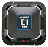 Kicker 10 Inch L7 Dual 4 Ohm Subwoofer        SQL/SPL