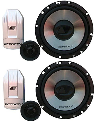 Orion 6.5-Inch 2 Way 75 Watts RMS Component Set