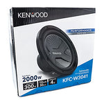 Kenwood KFC-W3041 Car Subwoofer - 2000 Watts  4 Ohm "12"