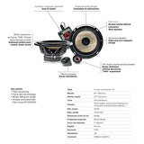 Focal PS 165  Flax Evo 2-Way Component Speakers